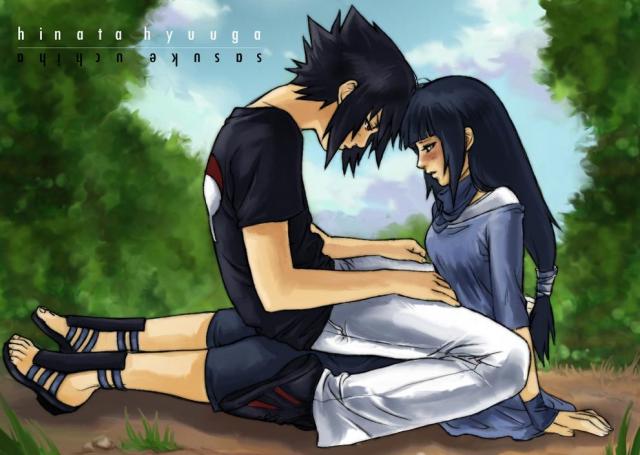 Sasuke on top of Hinata-sama